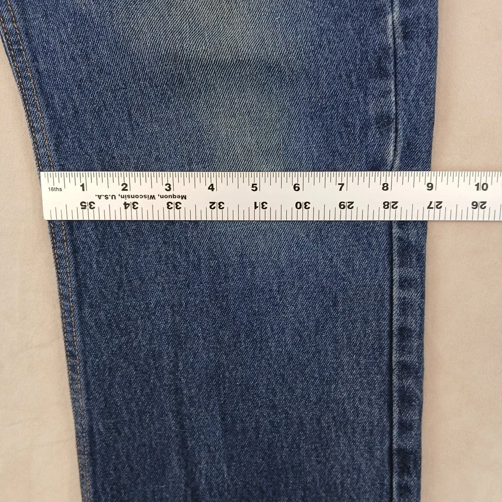 Levis 527 33x30 Mens Jeans Bootcut‎ Cowboy **Actual 32x28 ** Cool Fading FLAW
